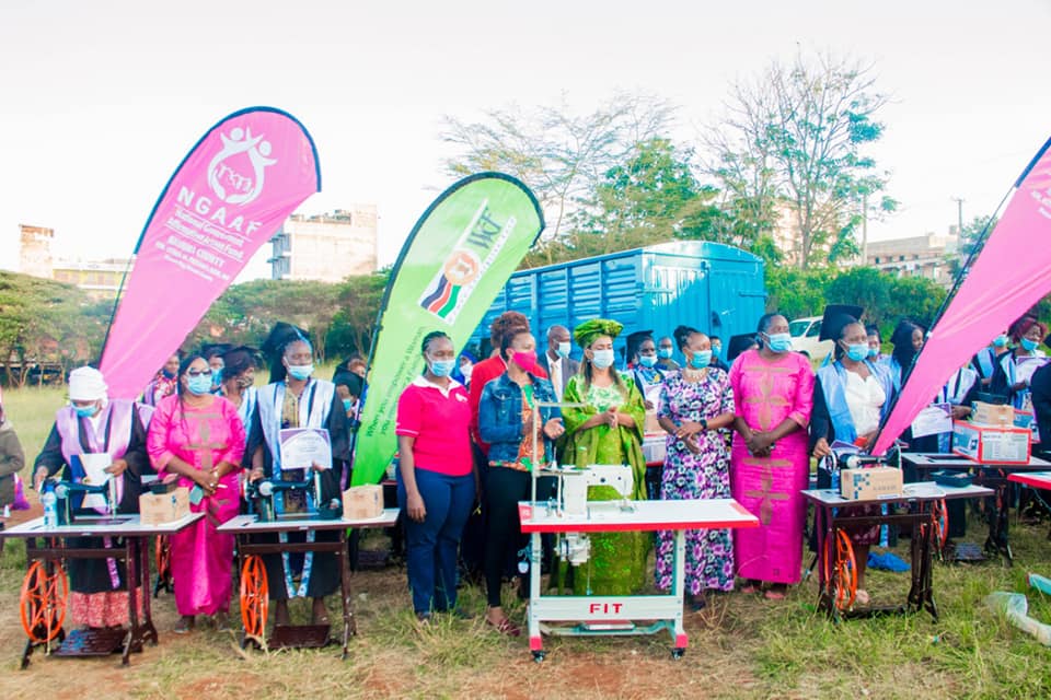 NGAAF ( Esther Passaris ) Empowers Widows with Tailoring machines