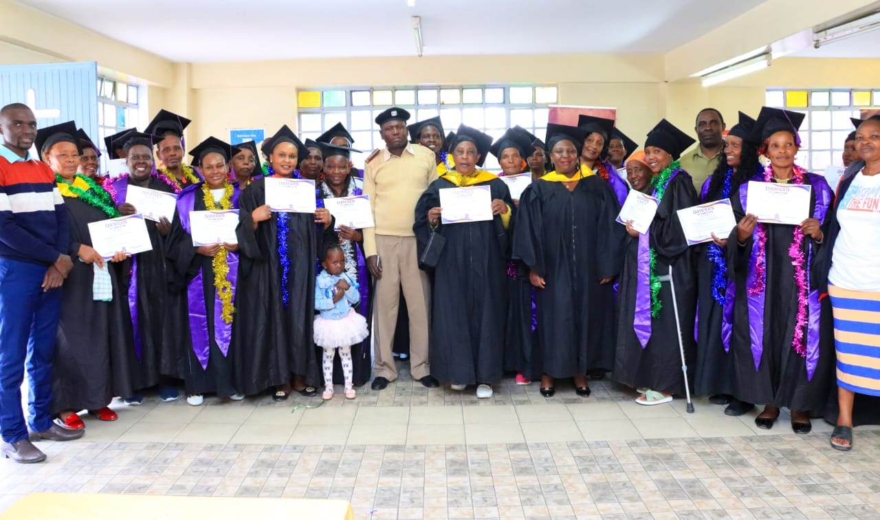 widows graduate from paralegal training