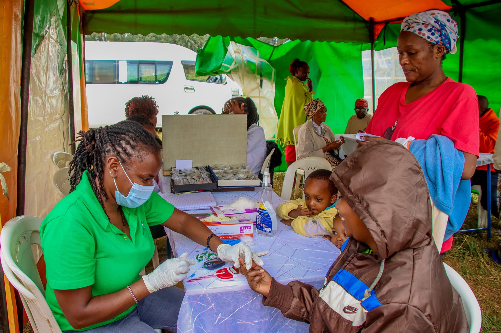 Widows free medical camp by ComeTogether Widows and Orphans Organization in kenya