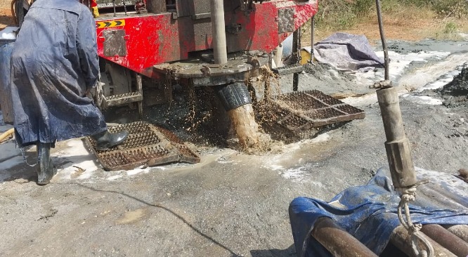 borehole digging in samburu