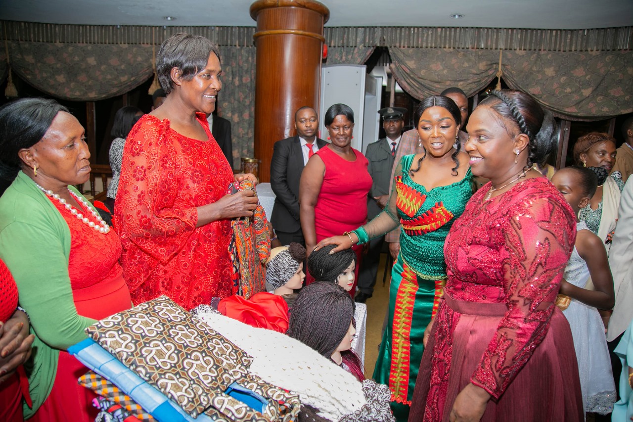 Dr. Dianah Kamande with H.e Pastor Dorcas Gachagua During Valentines Dinner