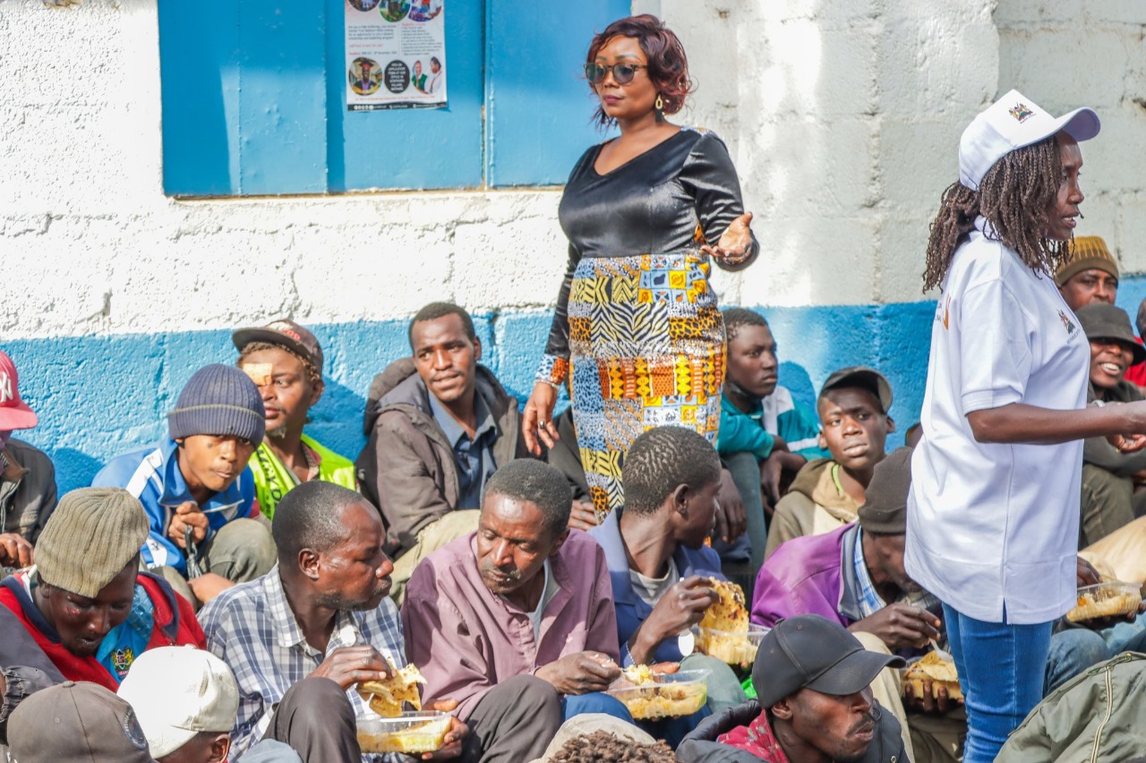 Feeding Street families in partneship with Zero Street Foundation